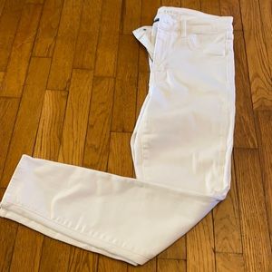 AEO white hi-rise jeggings